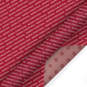 Factory Bulk Set of 4 Waterproof Christmas Gift Wrapping <b>Paper</b> Roll Holiday Gift Packing High <b>Gloss</b> Gift Box Supplier <b>Paper</b> - Product Image 5