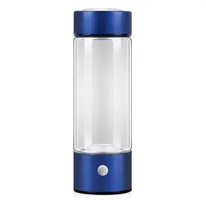 3 Minuten 420ml tragbare alkalische Wasser ionisier flasche Wiederauf ladbarer Negativ wasser becher Wasserstoff reicher Wasser becher Wasserstoff generator