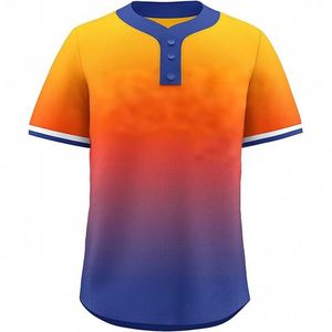 Factory Direct Unisex <b>Baseball</b> & Softball Wear Custom Team Number Sport Jersey - Product Image 6