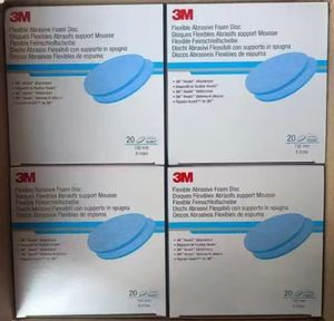 33543 33544 Hookit P1500 P2000 150mm Disques en mousse de polissage souple Crochet et boucle Abrasif flexible pour la préparation au ponçage - Product Image 6