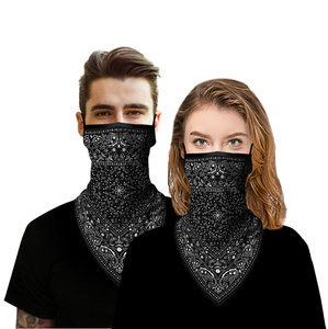 Coexistence Summer UV Protected Polyester Women's Cycling Bandana Breathable Triangle Face Mask <b>Scarf</b> Sun Protection Veil - Product Image 2
