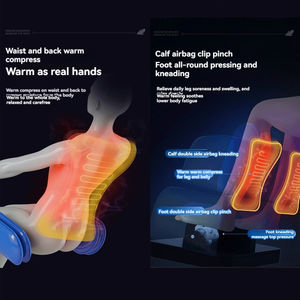 2024 silla de masaje de lujo para el hogar nuevo estilo cápsula espacial cuerpo completo 3D sofá de masaje de gravedad cero hecho de cuero PU - Product Image 4