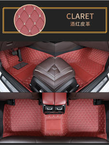 Tapis de sol de voiture complets en cuir 5D imperméable et résistant, épaisseur 15 mm, pour ES300h, pour Forte 2025, <span class=keywords><strong>Yaris</strong></span> modèle 3 2014 - Product Image 2