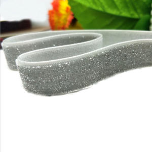 도매 단면 글리터 벨벳 리본 공급업체 벨벳 리본 - Product Image 4