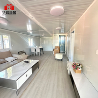 Maisons conteneurs préfabriquées modernes de 20 pieds, 1-2-3 chambres, cuisine, salle de bain, couleur personnalisée, structure en acier pour