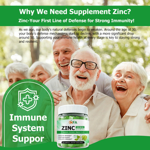 OEM ODM Zinc Gummies with Vitamin C D3 Zinc Quercetin SupportsImmune Skin Cellular Repair Antioxidant Energy Focus - Product Image 4