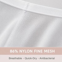 Culottes menstruelles respirantes en modal et Tencel pour femmes, anti-fuites, sans coutures, taille mi-haute, soyeuses, vente en gros