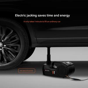 Portable Electric <b>Power</b> <b>Wrench</b> Car Vehicle Kit Tyre Inflator Tire Pump Hydraulic Floor Car Tools Electric Jack Set - Product Image 5
