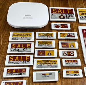 Automatic Warehouse <b>Racking</b> System Electronic <b>Shelf</b> Label Nfc+Epaper Batteryless Eink Tag For Communication & Networking Product - Product Image 2