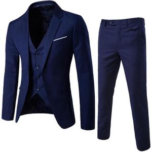 <span class=keywords><strong>Traje</strong></span> Formal <span class=keywords><strong>Gris</strong></span> <span class=keywords><strong>Claro</strong></span> y Negro de 3 Piezas, <span class=keywords><strong>Chaleco</strong></span> y Pantalones, Corte Entallado, Trajes de Hombre para Boda, Oficina, Negocios, Suministro de Fábrica - Product Image 5