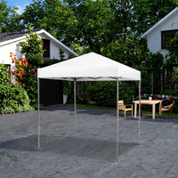 Tente de réception portable 6,6x6,6 pieds (2x2m, 3x4,5m, 3x6m, 3mx3m) – Tonnelle personnalisable pour salons professionnels et expositions