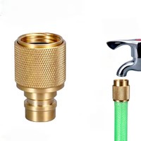 Raccord rapide fileté pour tuyau d'arrosage épaissi, adaptateur de tuyau de jardin, connecteurs