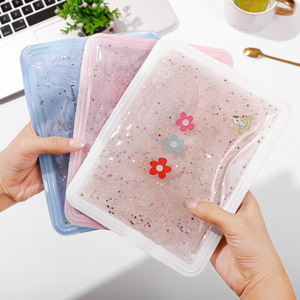 <b>Cooling</b> Mat Ice <b>Pad</b> 16.8x21.5cm Multi Color TPE Desktop Car Student Office Heatstroke Prevention - Product Image 1