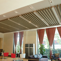 Panneau mural et de plafond WPC XF-D301, prix d'usine, imperméable, insonorisé, panneau de plafond suspendu pour la décoration de bureaux