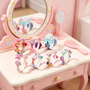 Creative <b>Bow</b> Making Kit Kids DIY Headband Hair <b>Clips</b> Ribbon Flower Star Gem Sticker Birthday Craft Present Set - Product Image 4