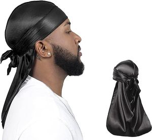 <span class=keywords><strong>Durag</strong></span> en Velours de Qualité Supérieure, Durags Doux et Veloutés, Longues Sangles Larges Doubles, <span class=keywords><strong>Durag</strong></span> Soyeux pour Hommes et Foulard - Product Image 1