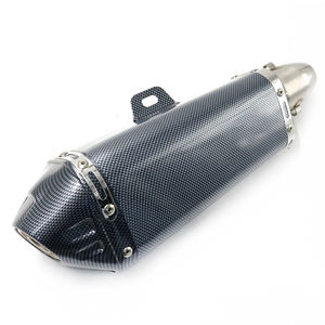 Silencieux d'échappement universel Escape pour moto avec <span class=keywords><strong>DB</strong></span> <span class=keywords><strong>Killer</strong></span> amovible, pour moto tout-terrain, moto de rue, scooter, VTT, course, 125cc - Product Image 3