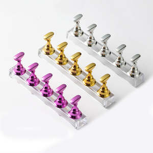 Punte magnetiche per unghie finte per praticare la stampa di allenamento sulle unghie supporto per la pratica dell'arte delle unghie - Product Image 3