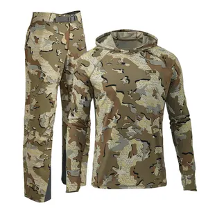 Wholesale Camouflage Hunting Clothing Men's Hoodie Fall Hunting Clothing Set