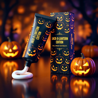 Dentifrice Anti-Caries Personnalisé avec Logo pour Halloween, Certifié ISO, Thème Festif Effrayant, Vente en Gros, Usine, Marque Privée, Naturel