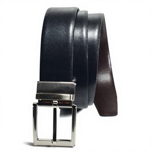 OEM Customized Vintage Cow Hide Factory Hot Selling Logo Printed Heavy Duty Waterproof Eco-Friendly Pin Buckle Solid BS - Product Image 1