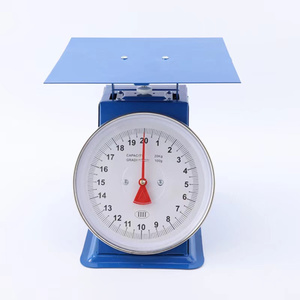 Veidt Weigh 20kg <b>Mechanical</b> Platform Old-Style Kitchen Household Spring Dial <b>Scale</b> Simple QE-07P-20kg Stainless Steel Tray Durab - Product Image 5