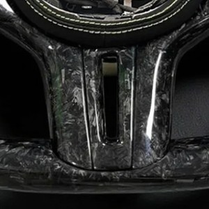 Volante Deportivo de Fibra de Carbono Forjado Rojo M1M2 para BMW, Volante de Cuero Akcantara para G20 G38 Serie 5 X3 X5 X6 Estilo Deportivo Estilo <span class=keywords><strong>F1</strong></span> - Product Image 5