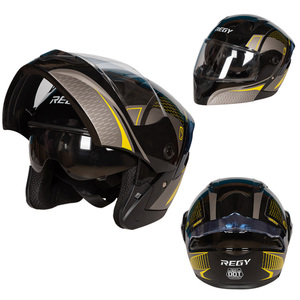 Casco <span class=keywords><strong>de</strong></span> Motocicleta Marca Regy con Certificación DOT, con Forro <span class=keywords><strong>de</strong></span> EPS y Cierre <span class=keywords><strong>de</strong></span> Liberación Rápida <span class=keywords><strong>para</strong></span> un Uso Fácil - Product Image 2