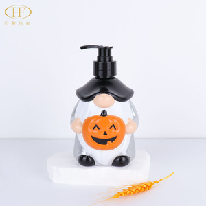 Bí ngô đèn lồng xà phòng Mùa Thu Halloween phòng tắm trang trí và lưu trữ Orange nhựa Lotion bơm xà phòng Dispenser - Product Image 4