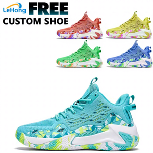 <strong>2026</strong> Customized Men's Lace-up <strong>Basketball</strong> <strong>Shoes</strong> High Quality Sneakers Cushioning <strong>Basketball</strong> Style All Summer Spring Autumn Winter - Product Image 1