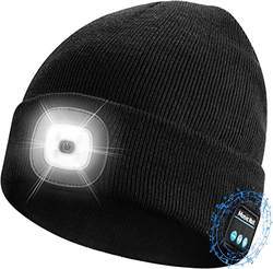 Winter Music Sports LED <strong>Lights</strong> <strong>Hat</strong> Custom Sports Beanies <strong>Hats</strong> for Men Women Headlamp Bluetooth Beanie - Product Image 4