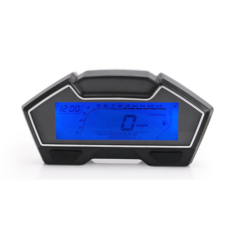 CQJB новый стиль мотоцикл спидометр цифровой ЖК спидометр
