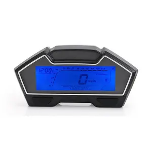 CQJB Phong Cách Mới Xe Máy Công Tơ Mét Kỹ Thuật Số LCD Speedometer