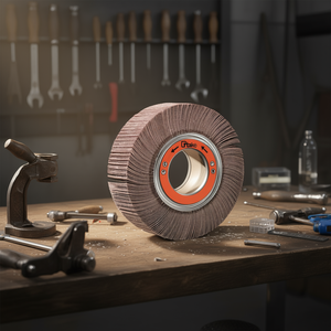 Disco Abrasivo de Tela con Corindón, 200x30x54 mm, Grano 320, para Pulir - Product Image 3