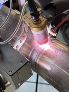 เครื่องเชื่อมแบบเปิดหัวพร้อมปั๊มสำหรับท่อสแตนเลส 220V/110V เส้นผ่านศูนย์กลางท่อ 6.25-165.2 มม. - Product Image 4