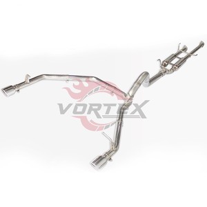 Escape Trasero Vortex de Acero Inoxidable 304 para Toyota Tundra 5.7L V8 2007-2021, 3 Pulgadas, Curvado con Mandril, Sonido Profundo - Product Image 3