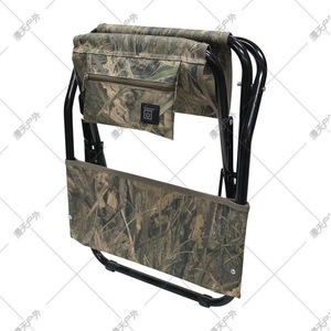Foldable Outdoor Heated Camping Chair With <b>Usb</b> <b>Control</b> Camouflage Fishing Stool Iron Frame Rectangular Folded Design - Product Image 5
