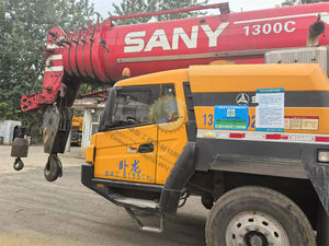 Grue tout terrain Sany 130 tonnes STC1300 SAC1300T en bon état utilisé avec boîte de vitesses à noyau et composants de moteur SAC1300 - Product Image 5