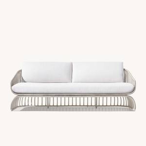 Lüks Modern açık Rattan bahçe kanepe seti veranda yemek için havuz başı oteller parklar restoran plajları-dayanıklı - Product Image 4