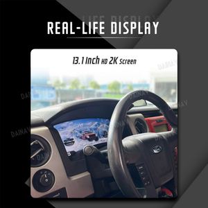 Tableau de bord numérique pour Ford F150 2009-2014, écran LCD complet de 13,1 pouces, mise à niveau du tableau de bord, système Linux, cockpit virtuel - Product Image 5