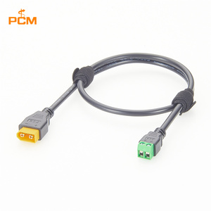 Amass XT60 Erkek - 2 Pinli Vidalı Terminal Bloğu Adaptör Kablosu 18AWG Drone Robot Pil Paketi Endüstriyel Sistem LED için - Product Image 1