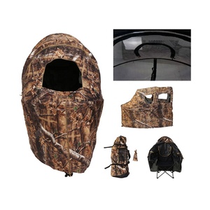 كرسي خيمة صيد شفاف للاستخدام الخارجي، كرسي خيمة صيد لشخص واحد - Product Image 2