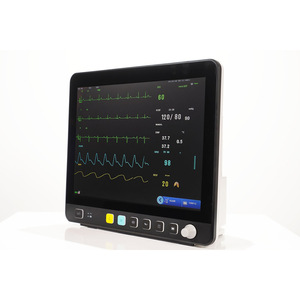 Moniteur ECG vétérinaire à six paramètres de 15 pouces, dispositif de surveillance médicale de base pour le transport cardiaque, service de transport, commerce extérieur - Product Image 3