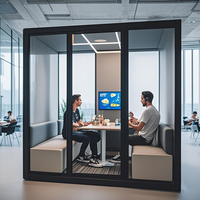 Fabricant professionnel cabine téléphonique de salle de bureau insonorisée pour musique studio acoustique réunion Pod espace privé