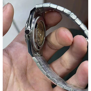 Reloj de Lujo para Hombre, Esfera Personalizada de Alta Calidad, Correa Integrada de Acero Inoxidable, Estilo Casual de Negocios, Diseño de Diseñador, ODM de Shanghái, China - Product Image 4