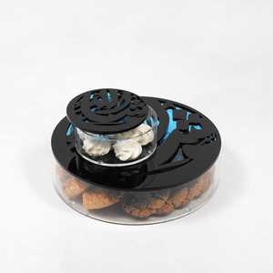 Customizable Size Luxury Ramadan Acrylic Candy Storage Box Ramadan Acrylic Gift Box