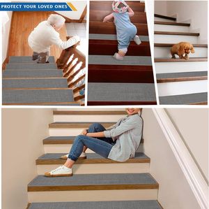 Best-selling Linen Non Slip <strong>Stair</strong> <strong>Carpet</strong> <strong>Treads</strong> <strong>for</strong> Wooden Steps Indoor Kids Elders and Pets <strong>Stair</strong> <strong>Carpet</strong> Pads <strong>for</strong> Wood <strong>Stairs</strong> - Product Image 5