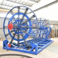 Máquina de Soldadura Automática CNC para Jaulas de Varillas, Soldadora de Jaulas de Refuerzo de Acero para la Fabricación de Pilotes y Tuberías de Hormigón y Cemento