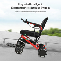 Silla de ruedas ultraligera plegable eléctrica productos para jóvenes