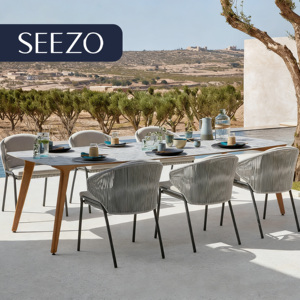 <span class=keywords><strong>Set</strong></span> Moderno di <span class=keywords><strong>Tavolo</strong></span> e <span class=keywords><strong>Sedie</strong></span> <span class=keywords><strong>da</strong></span> Esterno in Alluminio per Patio, Ristorante, Caffetteria, <span class=keywords><strong>Giardino</strong></span>, Bar, con Intreccio in Corda, <span class=keywords><strong>Set</strong></span> <span class=keywords><strong>da</strong></span> 8 Pezzi - Product Image 2
